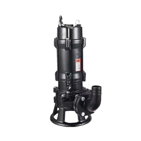 Pompa limbah submersible: desain perajang tugas berat